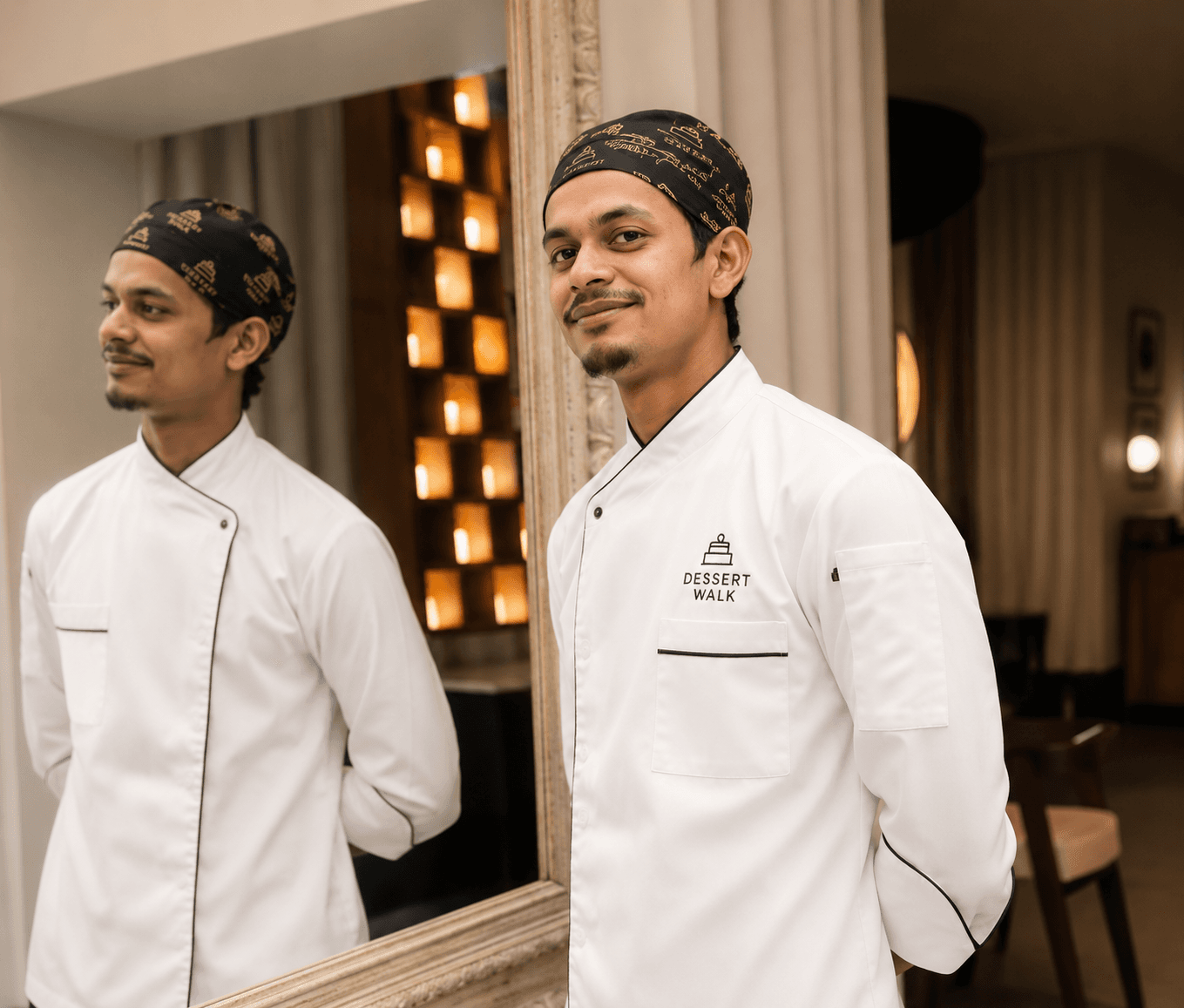 Sultan Ansari, Senior Pastry Chef at Dessert Walk